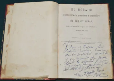 El Dorado: Estudio Histórico Etnográfico y Arqueológico de los Chibchas