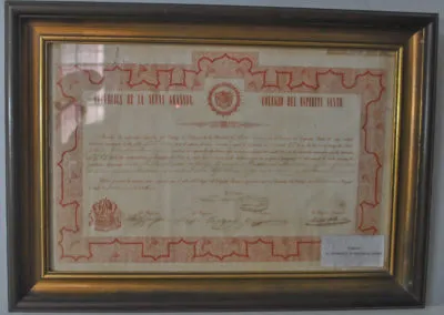 Diploma Colegio Espíritu Santo