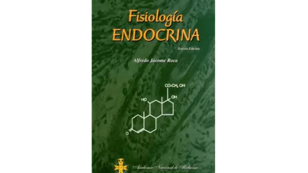Portada de Fisiología endocrina