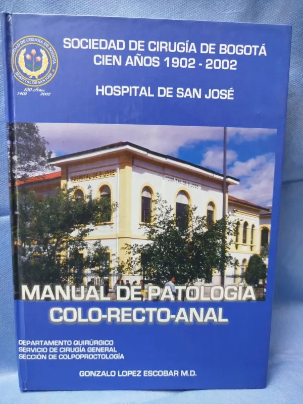 Portada de Manual de patología colo recto anal