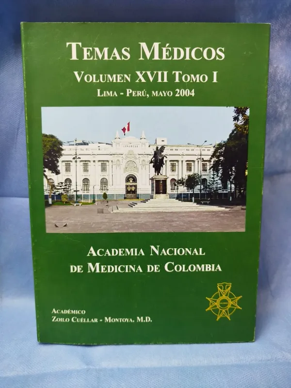 Portada de Temas médicos volumen XVII tomo I