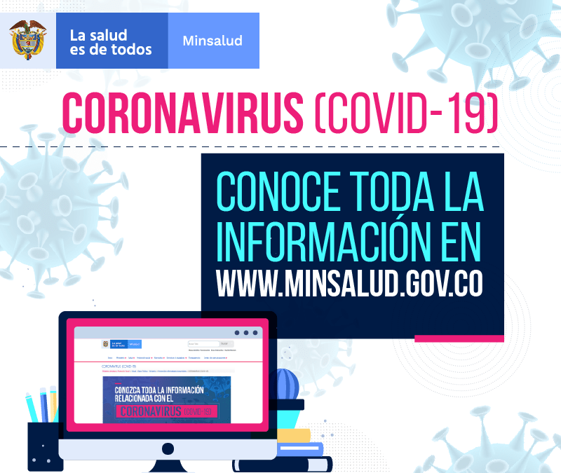 Información reciente COVID-19 – Minsalud