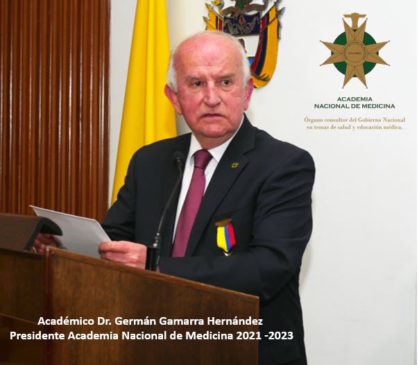 Presidente 2021-2023 Acad. Germán Gamarra H.