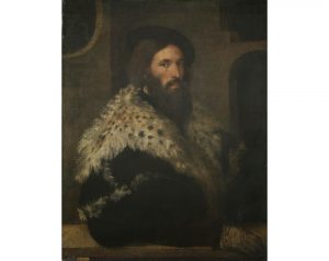 Tiziano. Retrato de un hombre. Girolamo Fracastor