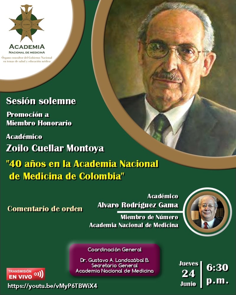 Homenaje Dr. Zoilo Cuellar Montoya