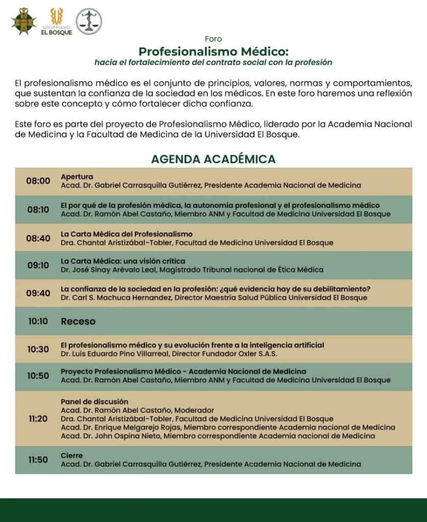 Agenda_Foro_Profesionalismo_medico