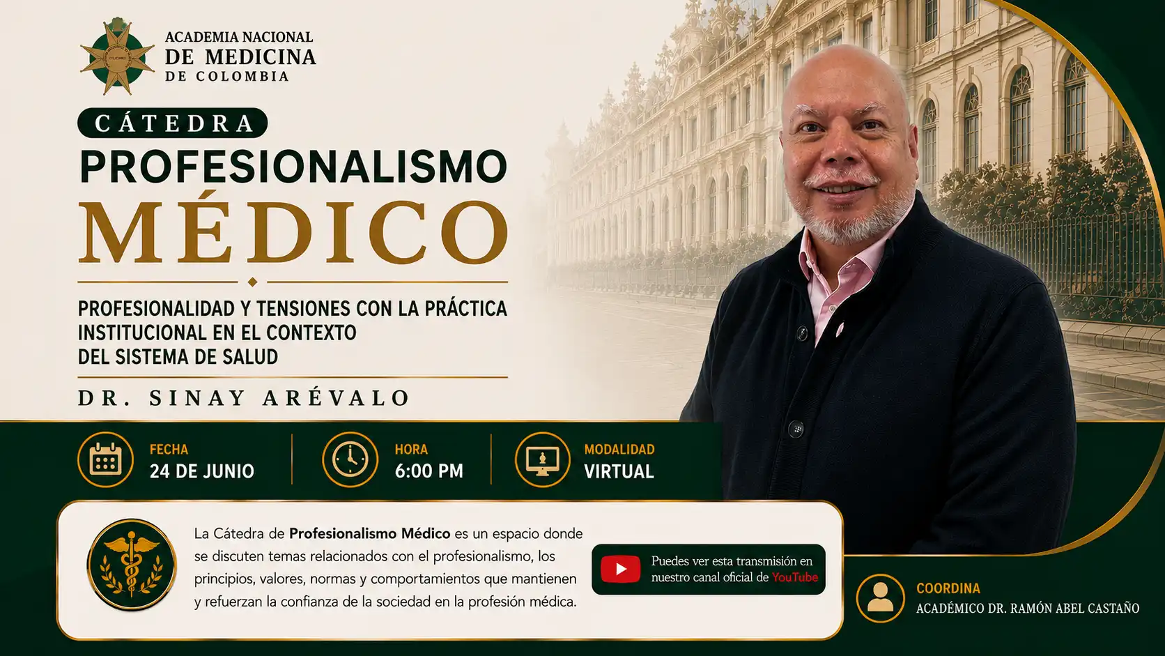 Cátedra Profesionalismo Médico: Profesionalidad y tensiones con la práctica institucional en el contexto del sistema de salud