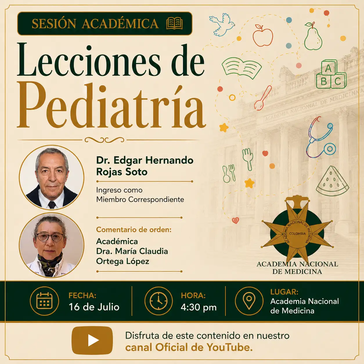 Sesión Académica: Lecciones de Pediatría